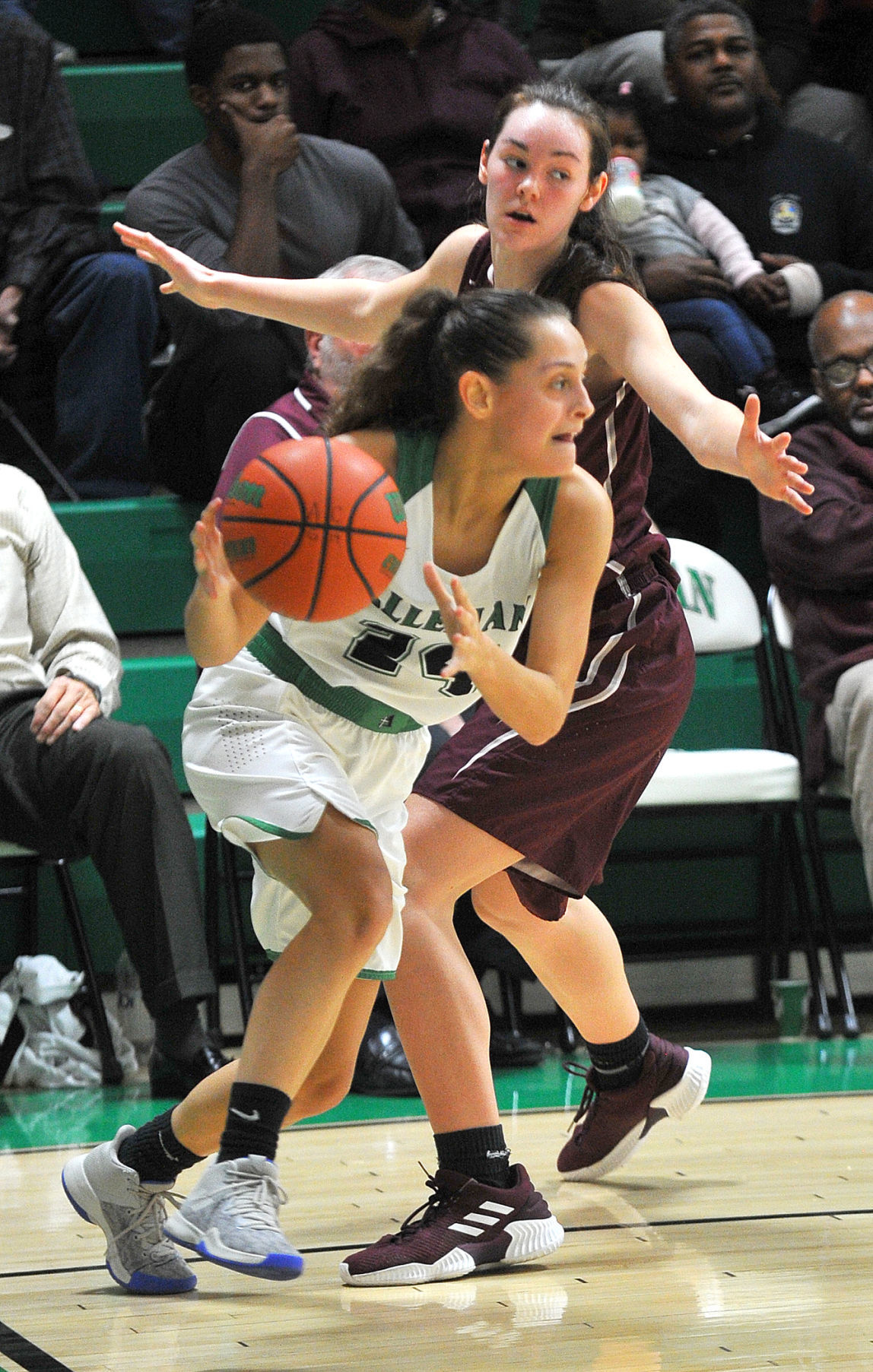 Moline vs Alleman girls basketball